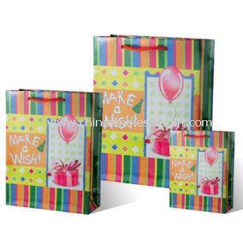 Paper Colorful Birthday Bags