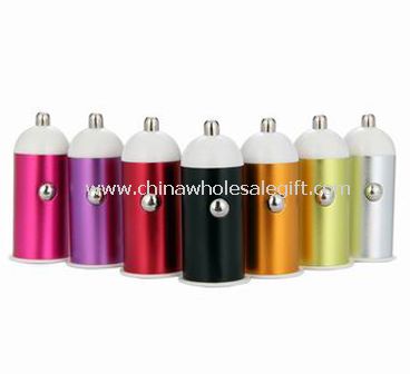 Aluminium alloy single USB car charger