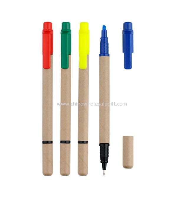 Wooden Two Head Pen