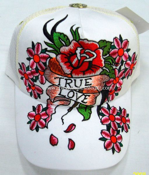 Mesh Cap with embroidery
