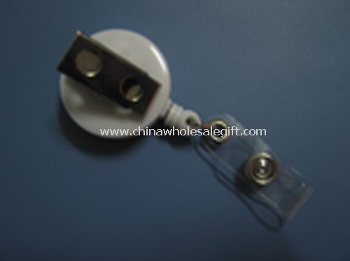 roundness and clip-on badge reel