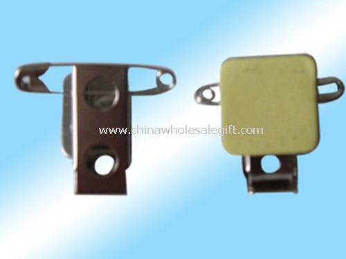 Plastic badge clip
