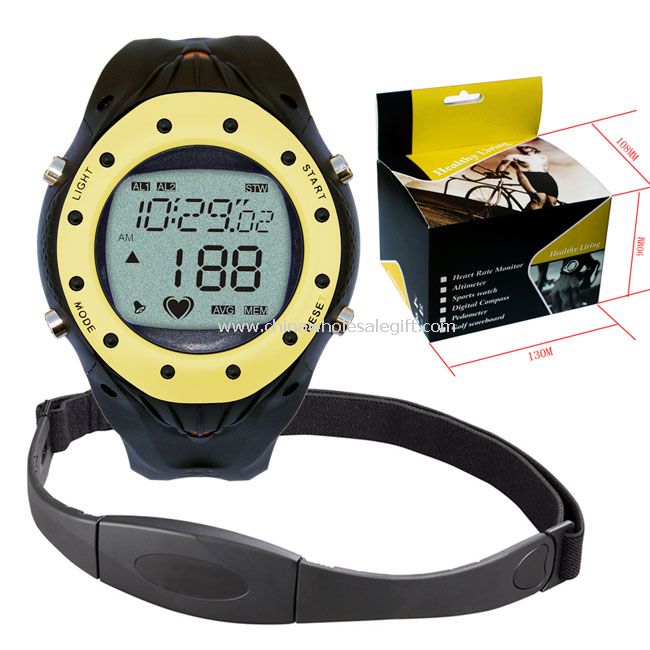 Heart rate monitor watch