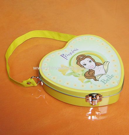 Heart Shaped Tin Box