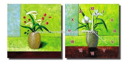 Promotion painting wall clock