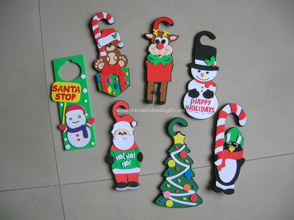 Christmas door hanger