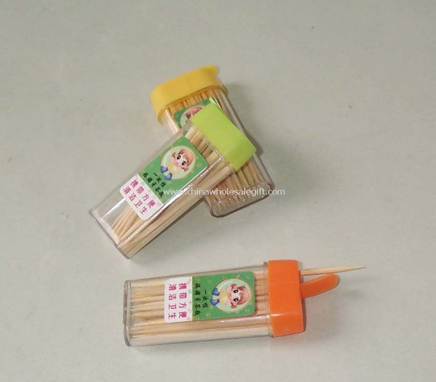 disposable tooth pick can