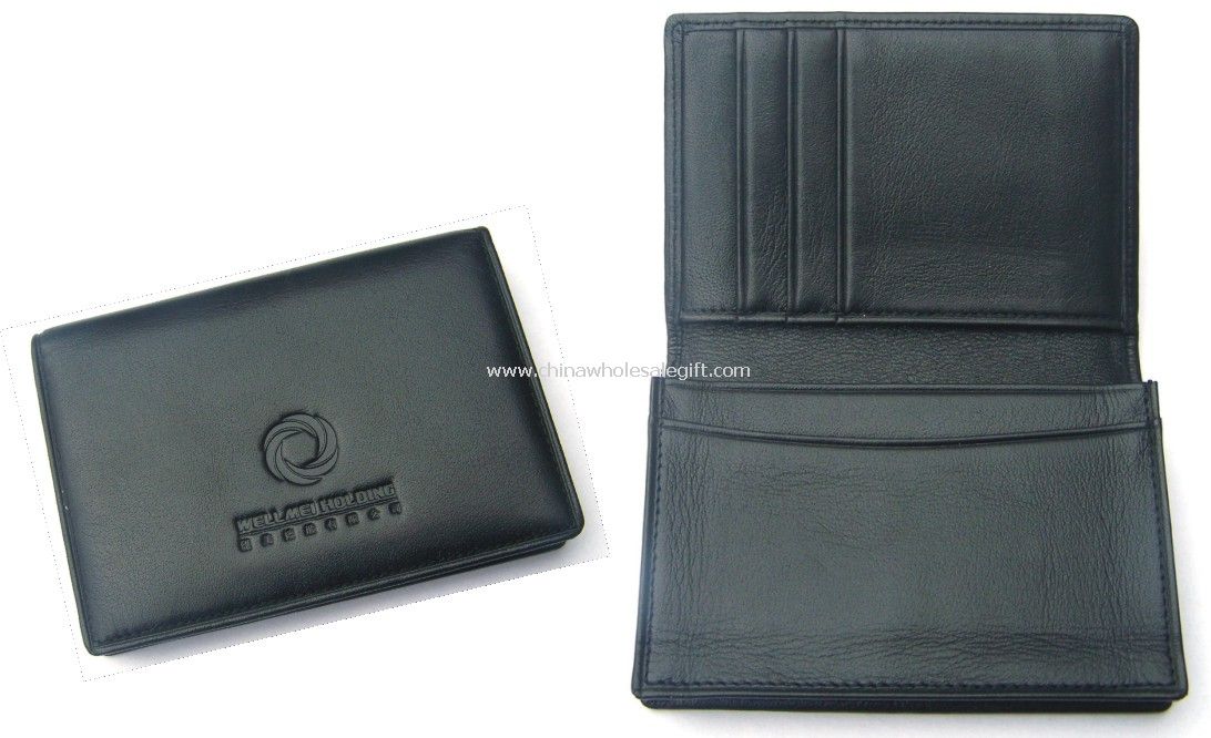 PU Name card holder with Logo