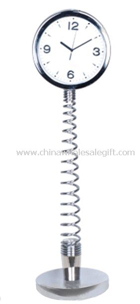 round spring clock