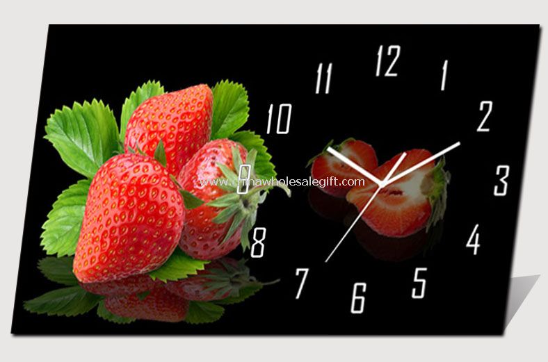 strawberry Table clock