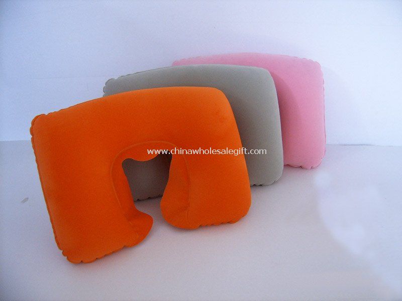 flocking pvc pillow