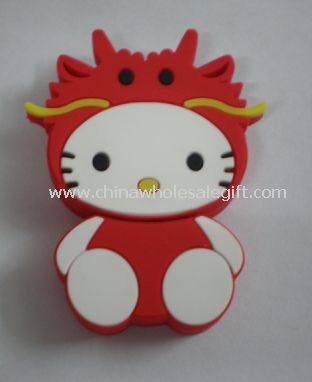 Cartoon silicone USB Flash Drive