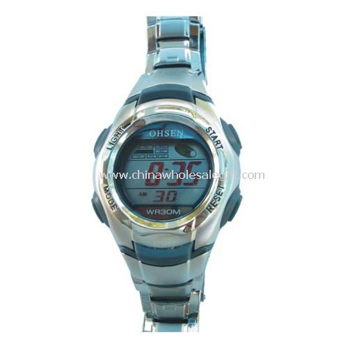 Solar sports watch