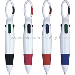 Carabiner multi-color pen