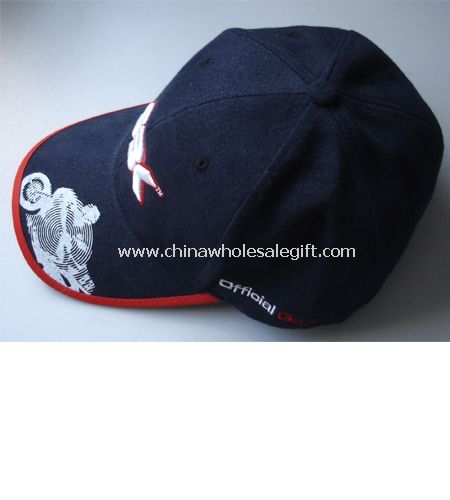 100% Acrylic Snapback Cap with 3D Embroidery