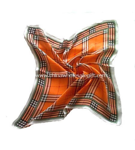 Fashion silk printing scarf