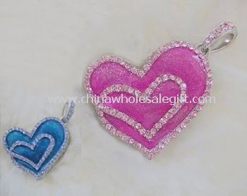 Heart shape Diamond USB Flash Drive