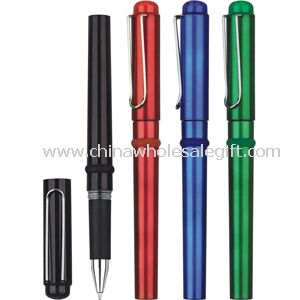Metallic finished barrel Plastic Pen