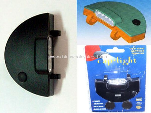 5 leds cap light