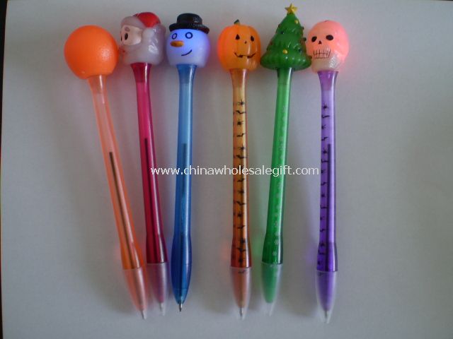 Led light ballpoint pen