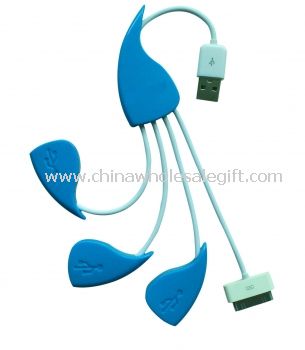 4 ports 2.0 USB HUB with Hi-speed for ipad
