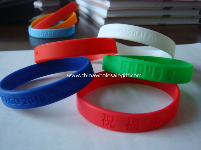 debossed bracelet