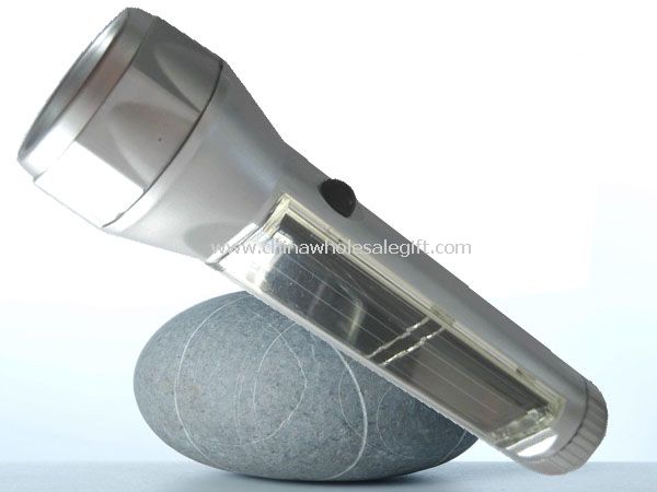 Solar flashlight