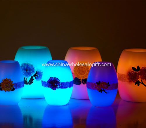 Led wax Candle for Christmas