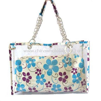 plastic cosmetic bag