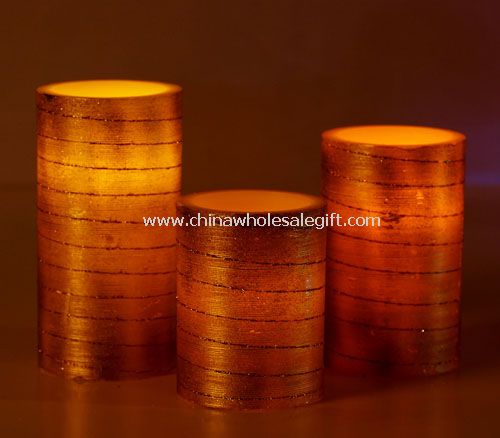Led wax Candle for Christmas