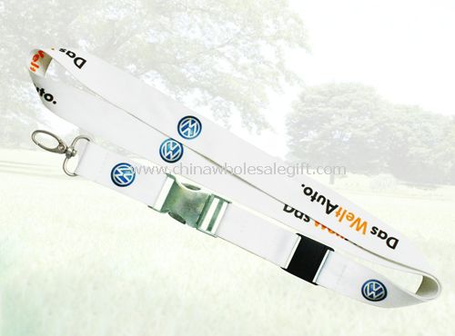 Promotional Heat-transferred printing lanyard