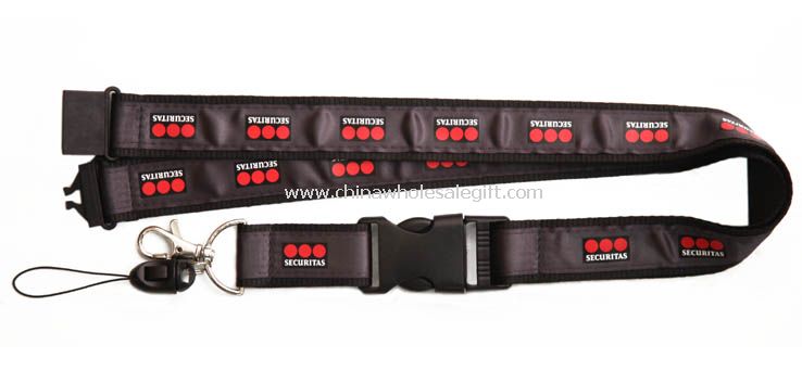 Imprint satin lanyard