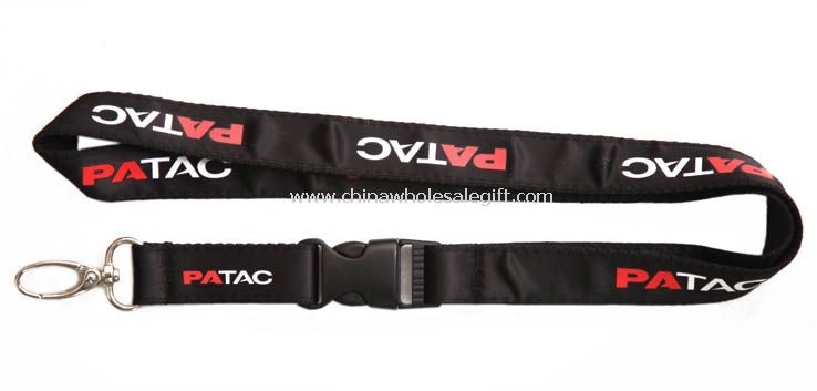 Imprint satin lanyard