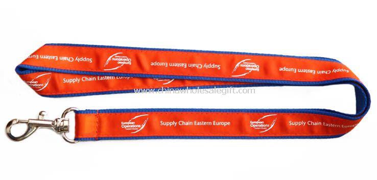 print satin lanyard