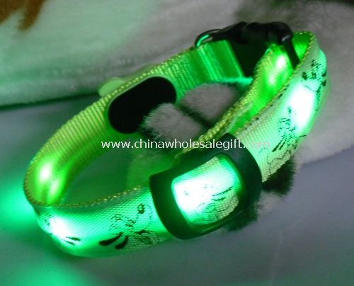 adjustable led dog collar