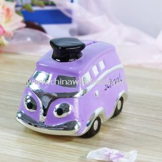 School Bus Coin Bank