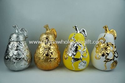 Ceramic Pear Candy Jar