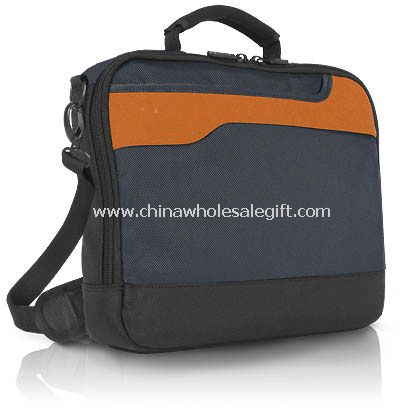 600D polyester and PU laptop bag
