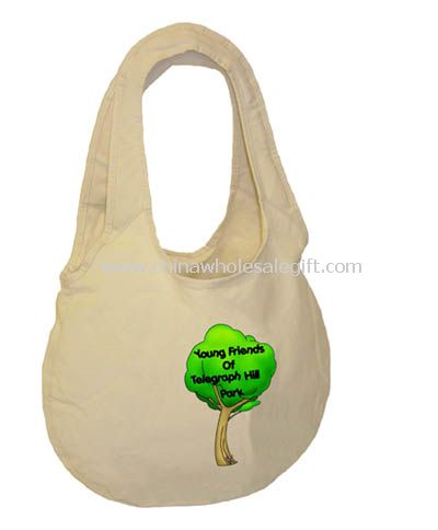 Bell Shaped Cotton Shopper Bag