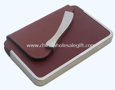 real leather Name card holder