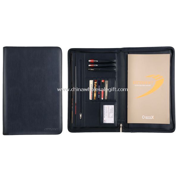 Hight quality PU document A4 portfolio