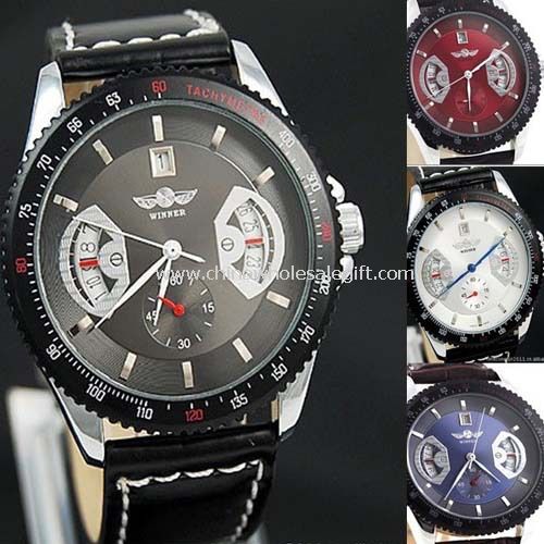 Leather Mechanical watch