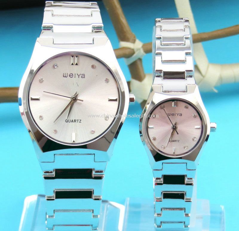 Stainless steel lover sports watch