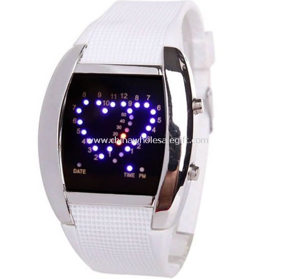 LED Heart watch