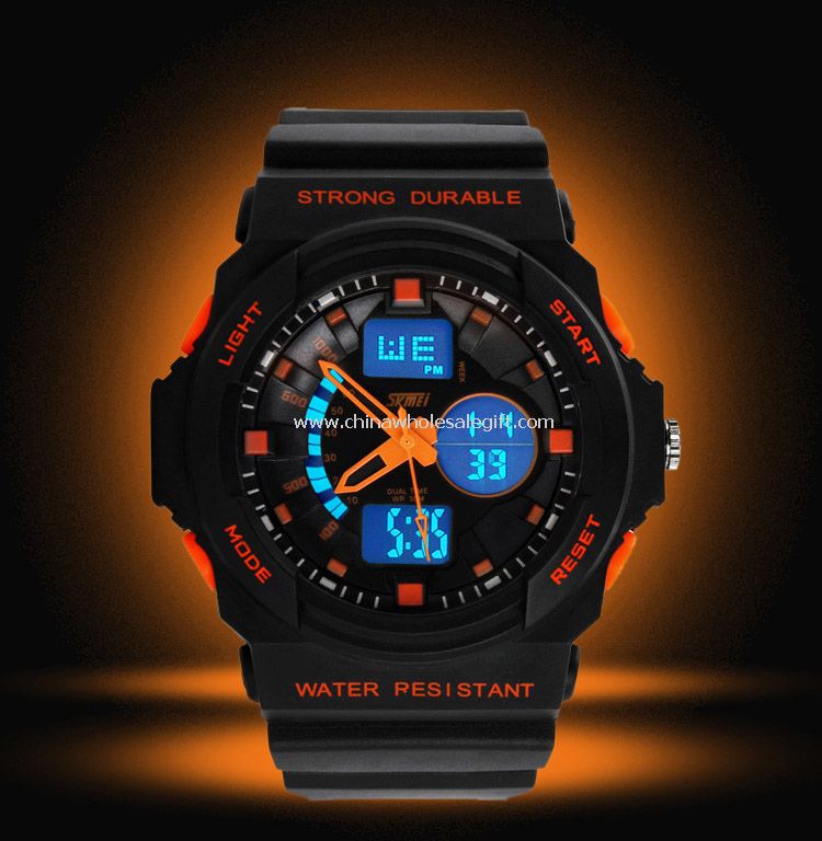 Waterproof sports watch