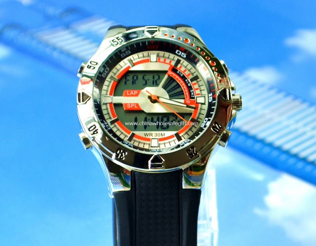 Men watch