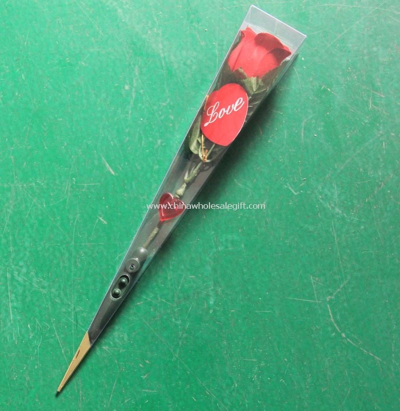 Flashing Rose with Music Play