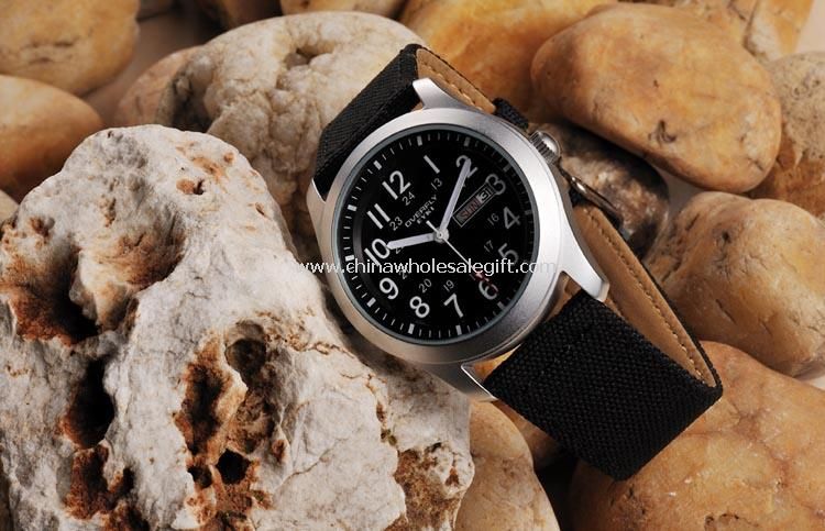 Men watch