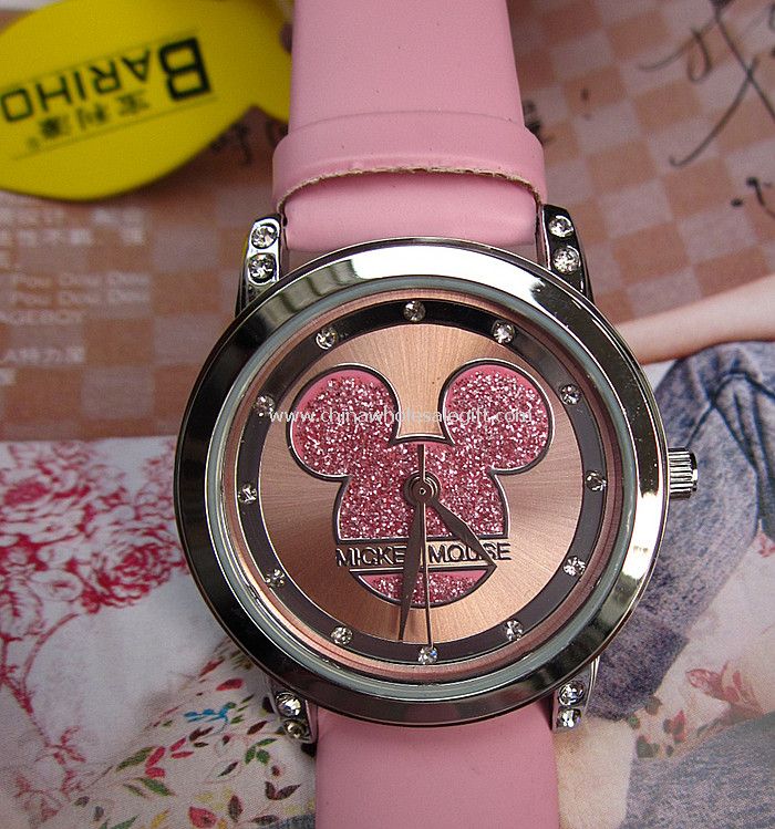 Lady cartoon watch