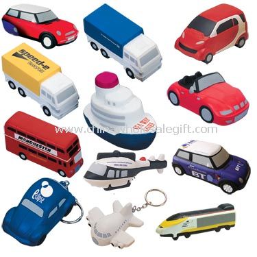 Transportation Series stress balls